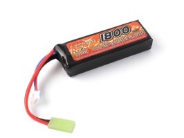 Batería Li-Po 11,1V 1800mAh 20/40C - Mini bloque [VB Power]