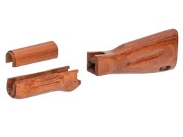Juego de culata y guardamanos de madera para AK-74 [Battleaxe]