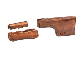 Juego de culata y guardamanos de madera para AK-74 [Battleaxe]