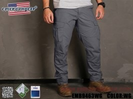 Pantalones largos ergonómicos Blue Label - gris lobo, talla L (34) [EmersonGear]
