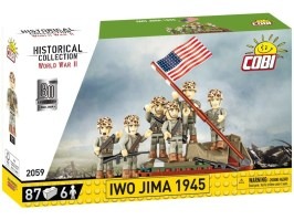 3 figuras - Kit de izado de bandera en Iwo Jima 1945 [Cobi]