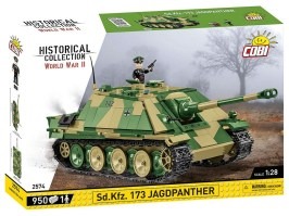 Segunda Guerra Mundial Jagdpanther Sd. Kfz. 173 (1:28) [Cobi]