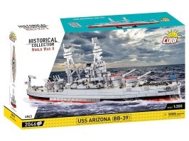 Kit de modelismo WW II USS Arizona BB-39 (1:300) [Cobi]