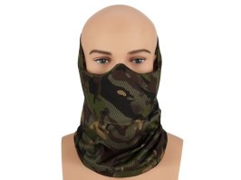 Máscara facial Warrior Defender (Collar) - Multicam Tropic [Cygnus Armory]