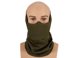Máscara facial Warrior Defender (collar) - Oliva [Cygnus Armory]