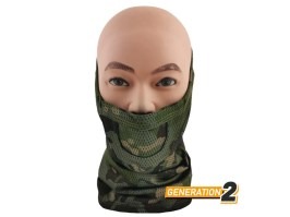 Máscara facial Warrior Gen2 - Multicam Tropic [Cygnus Armory]