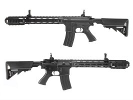 Réplica de rifle de airsoft M4 SALIENT ARMS - ABS (CM.518) - BK [CYMA]