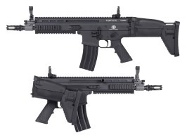 Rifle de airsoft SCAR-L , FN Herstal - negro [CYMA]