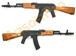 Rifle de airsoft AK-74N - Acero, madera laminada (CM.048) [CYMA]