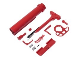 Kit de accesorios de colores a juego para rifles AEG de airsoft de las series M4 / M16 - rojo [CYMA]