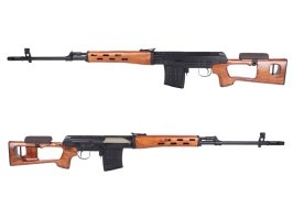 Fusil eléctrico de airsoft Dragunov SVD - metal completo, madera auténtica (CM.057) [CYMA]