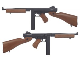 Pistola-subfusil de airsoft Thompson M1A1 (CM.033) – Totalmente metálica, con marcas autorizadas [CYMA]