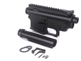 Receptor metálico M4/M16 con tubo amortiguador y sistema de cambio rápido de muelles [CYMA]