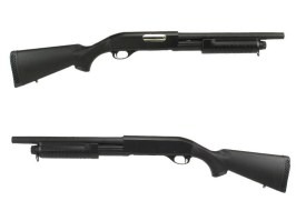 Escopeta de airsoft M870 con culata maciza de ABS, corta (CM.350) [CYMA]
