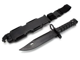 Cuchillo táctico de goma M9, bayoneta - Negro [CYMA]