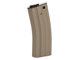 cargador metálico mid-cap de 130 rds para M4 series - TAN [Delta Armory]