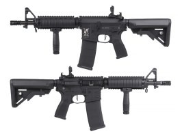 Rifle de airsoft M4 CQB-R Charlie ETU - Negro [Delta Armory]