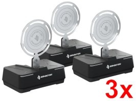 Blanco electrónico de entrenamiento airsoft Sentry 2 BT - Negro, JUEGO DE 3 PIEZAS [E-Shooter]