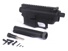 Receptor metálico M4 completo con la inscripción «COLT», sistema QD 2.0+ y tubo [E&C]