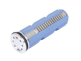 Pistón con dientes totalmente metálicos y cabeza de pistón de aluminio con cojinete [E&C]