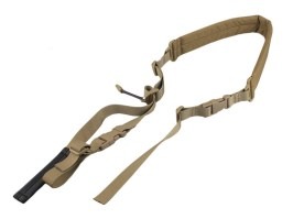 Quick adjust padded 2 point sling - Khaki [EmersonGear]