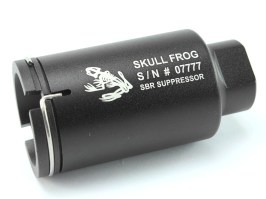 Disipador de flash M4 Mini Version Skull Frog style - negro [Element]