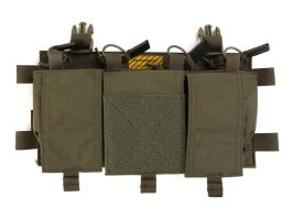 Panel frontal MF Style Quad 5.56 para el chaleco - Verde Ranger [EmersonGear]