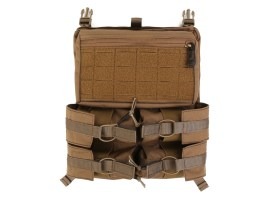 Panel trasero LXB Style Banger para el chaleco 420 - Marrón coyote [EmersonGear]