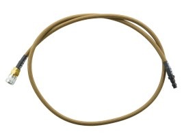 Manguera HPA SlimLine 100cm con trenzado - Marrón coyote [EPeS]