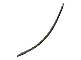 Manguera USL SlimLine HPA - QD macho + 1/8NPT, 25cm con trenzado - Tiger camo [EPeS]
