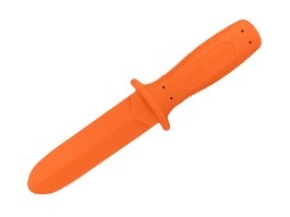 Tréningový nôž TKO-02-S (mäkšia verzia) – oranžový [ESP]