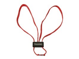 Esposas textiles desechables para entrenamiento (1 pieza) HT-01-T [ESP]