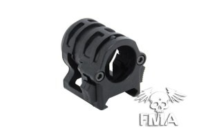 soporte para linterna de 20 mm - Negro [FMA]