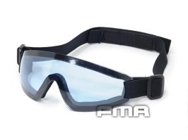 Gafas de protección Low Profile Negro - azul [FMA]