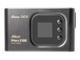 cargador de batería iMars S100 G-Tech 100W para LiPo, LiIon, LiHV, LiFe, NiMH - Negro [Gens ace]