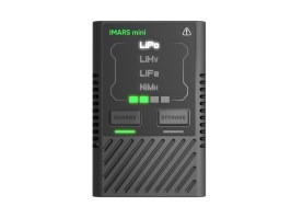 iMars mini G-Tech 60W Cargador de batería para LiPo, LiHV, LiFe, NiMH (sin adaptador de CA) [Gens ace]