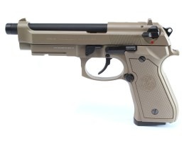 Pistola de airsoft GPM92, full metal, gas blowback (GBB) - Desert TAN [G&G]