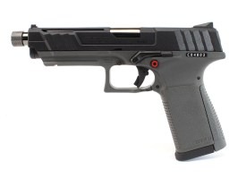 Pistola de airsoft GTP9, gas blowback (GBB) - negro/gris [G&G]