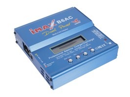 Cargador universal B6AC 80W para NiCd, NiMH, LiPo, LiIon, LiFe, Pb [ImaxRC]