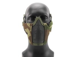 Taktická maska tváre Glory - Woodland [Imperator Tactical]