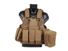 Chaleco táctico CIRAS MAR 600D - TAN [Imperator Tactical]