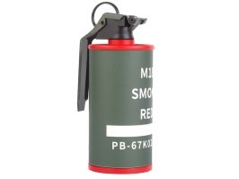 Granada de humo M18 simulada (contenedor BB) - Rojo [Imperator Tactical]