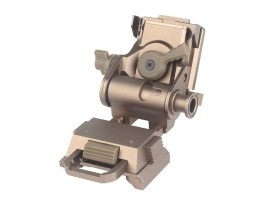 L4G24 helmet mount for PVS15/18 NVG, Aluminium version - TAN [Imperator Tactical]