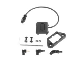 MOD Pro Interruptor remoto en carril RIS para cajas PEQ y linternas - Negro [Imperator Tactical]