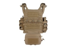 Conjunto portaplacas de asalto JPC 3.0 Serie R - Marrón coyote [Imperator Tactical]