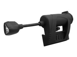 Linterna LED MPLS CHARGE con soporte para casco - Negro
 [Imperator Tactical]