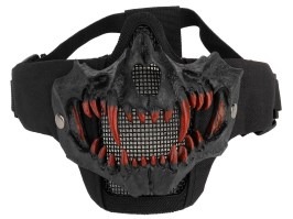 Máscara Tactical Glory con colmillos 3D (actualización) - Negro
 [Imperator Tactical]