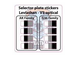 Adhesivos de placa selectora para Leviatán - V3 óptico [JeffTron]