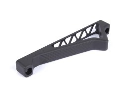 Empuñadura K20 de aluminio moldeado CNC para guardamanos KeyMod - Negro [JJ Airsoft]
