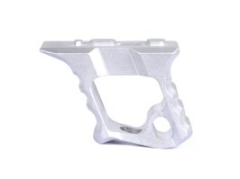 Reposamanos TD Halo de aluminio CNC para M-LOK & KeyMod – plateado [JJ Airsoft]